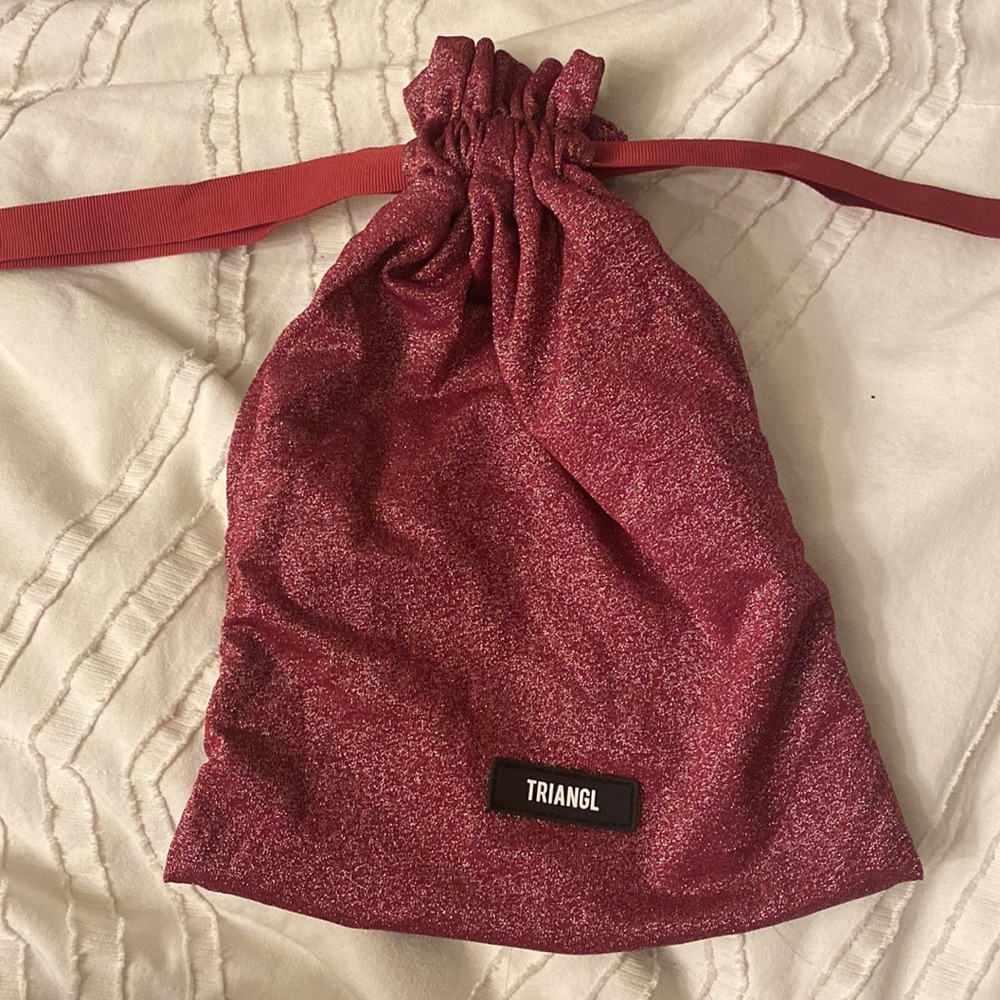 Triangl bag in Grape Sparkle